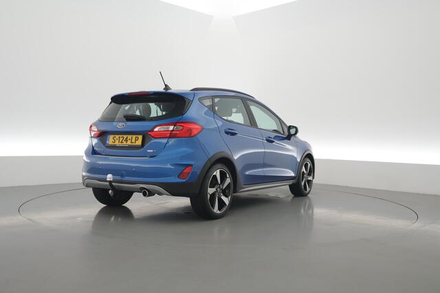 Ford FIESTA 1.0 EcoBoost Hybrid Active X | Rijklaar! | Trekhaak | WinterPack | E-Spiegels | Cruise | PDC | Climate | App.Connect | Rijmodi | LED | Bluetooth | 5-Deurs | 17'' V