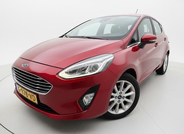Ford FIESTA 1.0 EcoBoost 101 PK TITANIUM 1e eigenaar NAVI/LED/CRUISE