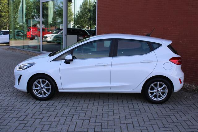 Ford FIESTA 1.0 EcoBoost Titanium | Automaat | Climate control | Scherm | Keyless entry | Elektrisch inkapbare spiegels | Cruise control