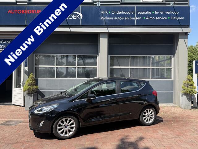 Ford FIESTA 1.0 EcoBoost Titanium 4-2018 o 74 kW / 101 PK o Benzine o Automaat o Stoel & Stuurverwarming | Camera | Adaptief Cruise | B&O 90.187 km 13-04-2018