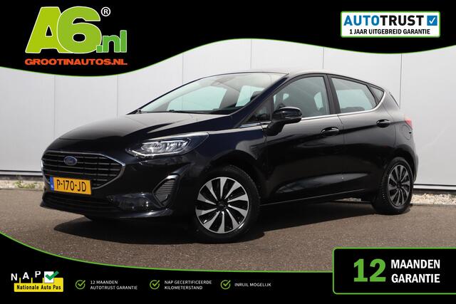 Ford FIESTA 1.0 EcoBoost Hybrid Titanium 125PK Carplay Android Navigatie Climate Cruise Control LED Parkeersensor