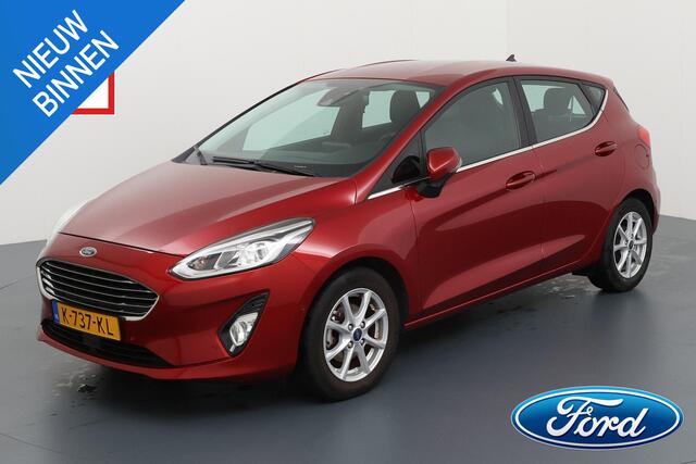 Ford FIESTA 125pk Eco Hybrid Titanium X Navi Camera Ad. Cruise Parking pack Dodehoek Detectie Dealeronderhouden