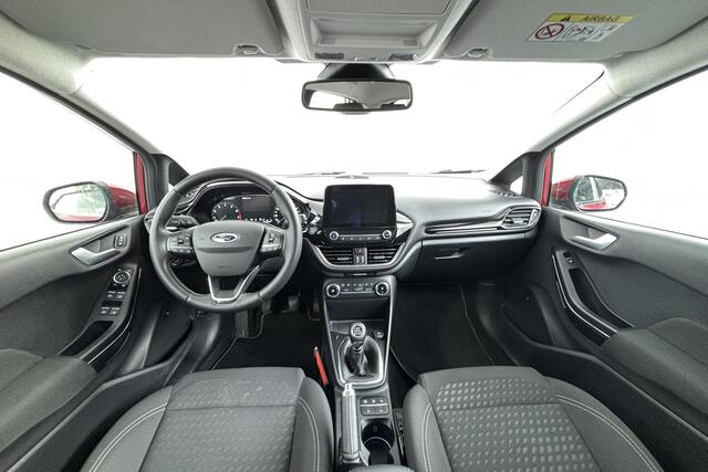 Ford FIESTA 125pk Eco Hybrid Titanium X Navi Camera Ad. Cruise Parking pack Dodehoek Detectie Dealeronderhouden