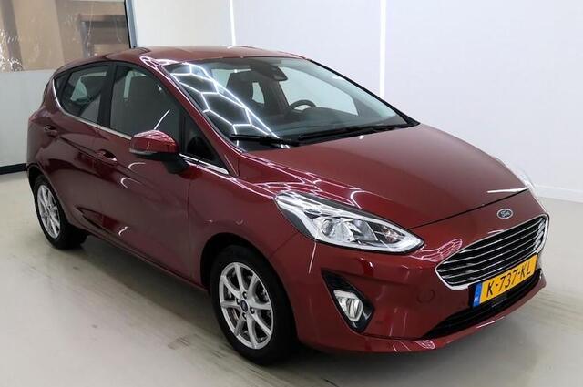 Ford FIESTA 125pk Eco Hybrid Titanium X Navi Camera Ad. Cruise Parking pack Dodehoek Detectie Dealeronderhouden