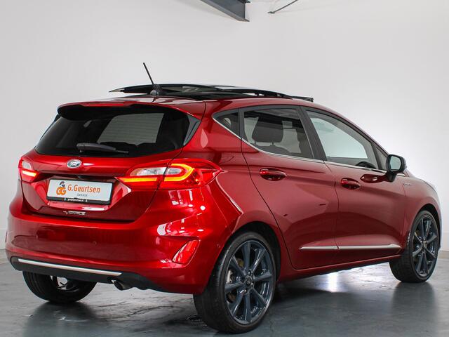 Ford FIESTA 1.0 EcoBoost Vignale Panoramadak, B&O, ACC, Camera, Stoelverwarming, Volleder, Volle uitvoering!