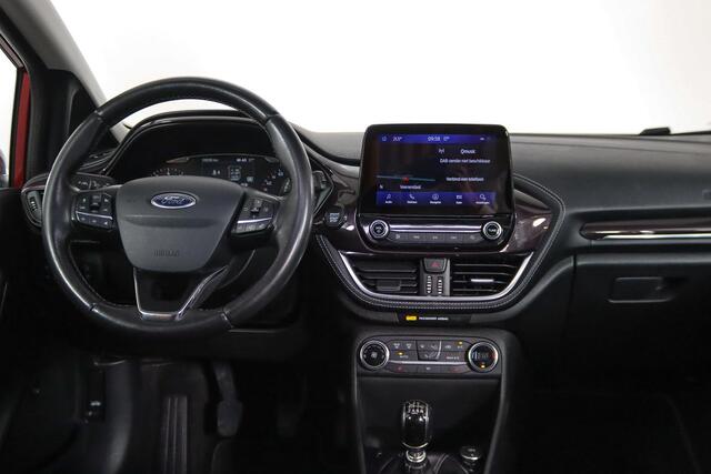 Ford FIESTA 1.0 EcoBoost Vignale Panoramadak, B&O, ACC, Camera, Stoelverwarming, Volleder, Volle uitvoering!