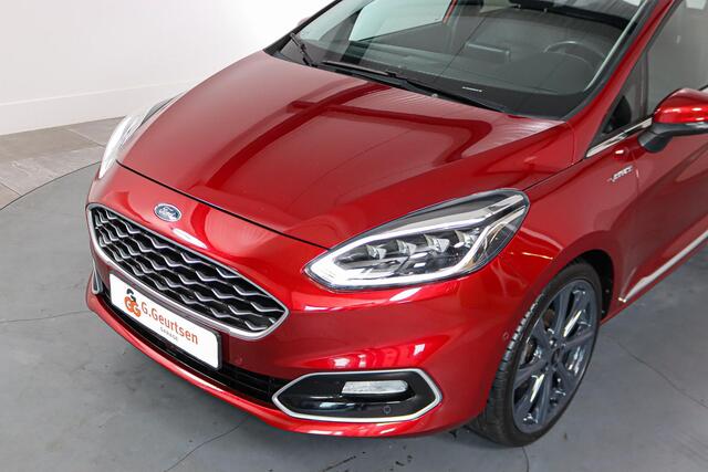 Ford FIESTA 1.0 EcoBoost Vignale Panoramadak, B&O, ACC, Camera, Stoelverwarming, Volleder, Volle uitvoering!