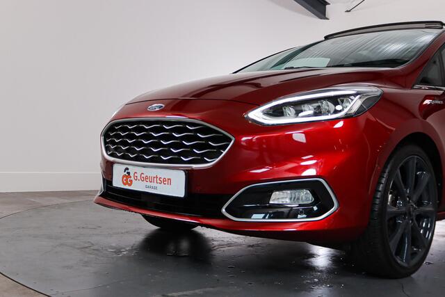 Ford FIESTA 1.0 EcoBoost Vignale Panoramadak, B&O, ACC, Camera, Stoelverwarming, Volleder, Volle uitvoering!