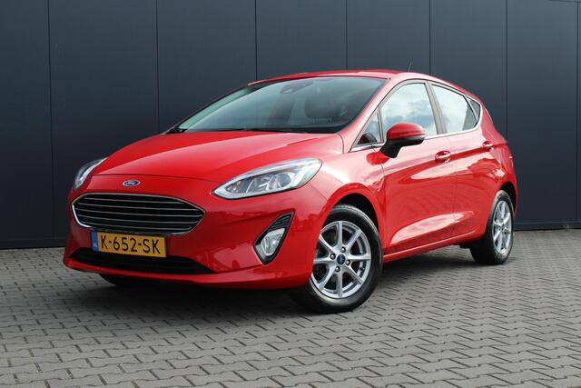 Ford FIESTA 1.0 EcoBoost Titanium | Incl 12 maanden garantie | Airco | Bluetooth | Cruise | Apple Carplay / Android Auto | Parkeersensoren |