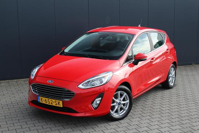 Ford FIESTA 1.0 EcoBoost Titanium | Incl 12 maanden garantie | Airco | Bluetooth | Cruise | Apple Carplay / Android Auto | Parkeersensoren |