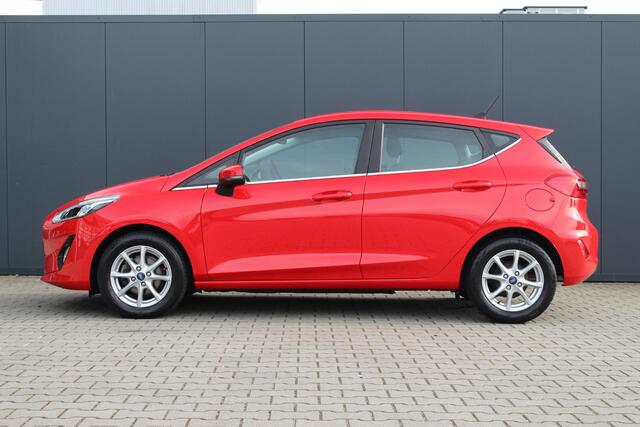 Ford FIESTA 1.0 EcoBoost Titanium | Incl 12 maanden garantie | Airco | Bluetooth | Cruise | Apple Carplay / Android Auto | Parkeersensoren |
