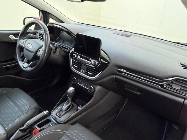 Ford FIESTA 1.0 EcoBoost Titanium | airco automatisch | Apple Carplay/Android | cruise control | lichtmetalen velgen | rijstrooksensor met correctie | elektrisch glazen panorama-dak |