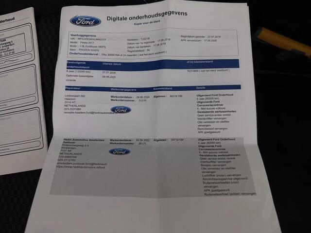 Ford FIESTA 1.0 EcoBoost ST-Line Gratis Afleverpakket! | Navigatie | Cruise Control |