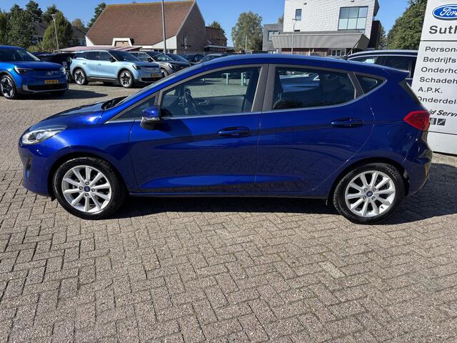 Ford FIESTA 1.0 EcoBoost Titanium 100pk Achteruitrijcamera | Adaptieve Cruise | Navigatie | Voorruit verwarming | 5 deurs | B&O audio