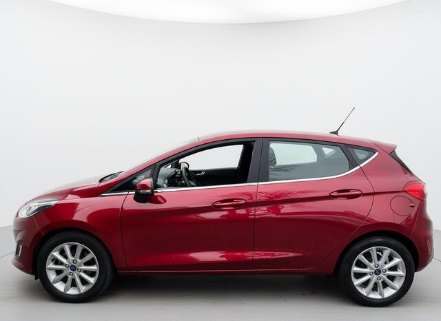 Ford FIESTA 1.0 EcoBoost 101 PK TITANIUM 1e eigenaar NAVI/LED/CRUISE – foto 4