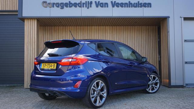 Ford FIESTA 1.0 EcoBoost 101pk 5Drs ST-Line LED 18inch Stoel/Stuurwiel V.W. *Deep Impact Blue Pearl* NL auto 1e Eigenaar 61415km! – foto 6