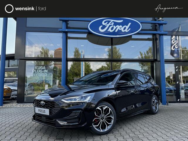 Ford FOCUS Wagon 1.0 EcoBoost Hybrid ST Line X | Wegklapbare Trekhaak | Winter Pack | 18" Lichtmetalen Velgen | Apple Carplay | Android Auto | ¤3500,- Ford voordeel