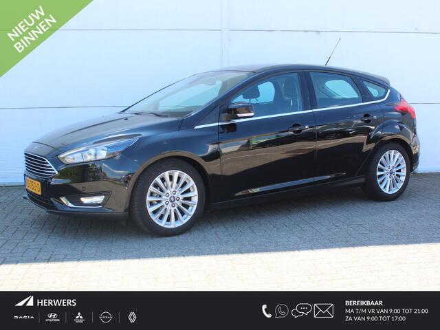Ford FOCUS 1.0 Titanium / Trekhaak Afneembaar (1000 KG) / Navigatie + Apple Carplay/Android Auto / Cruise Control / Climate Control / 17" Lichtmetalen Velgen /