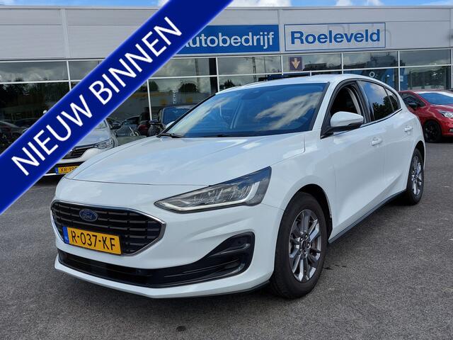 Ford FOCUS 1.0 EcoBoost 125pk Hybrid Titanium X | Navi | Apple Carplay + Android Auto | Clima | Cruise | Led Koplampen | Pdc V+A+Camera | Stoel+Stuurwielverwarming | Privacy Glass | 16''lm