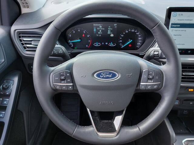 Ford FOCUS 1.0 EcoBoost 125pk Hybrid Titanium X | Navi | Apple Carplay + Android Auto | Clima | Cruise | Led Koplampen | Pdc V+A+Camera | Stoel+Stuurwielverwarming | Privacy Glass | 16''lm