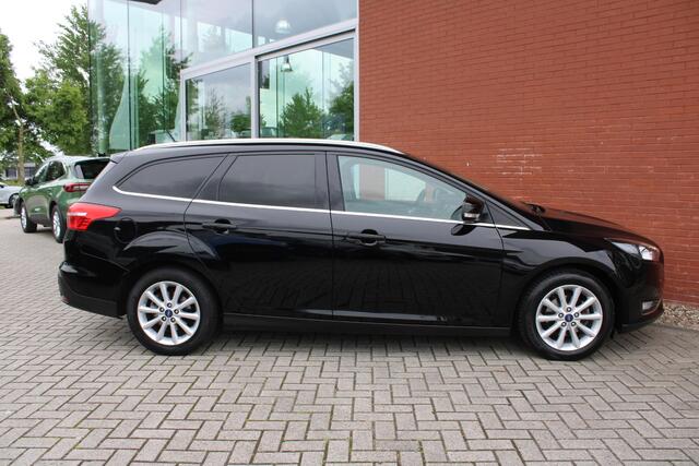 Ford FOCUS Wagon 1.0 EcoBoost 125 PK Titanium | Trekhaak | Cruise Control | Climate Control | Navigatie | Bluetooth Carkit