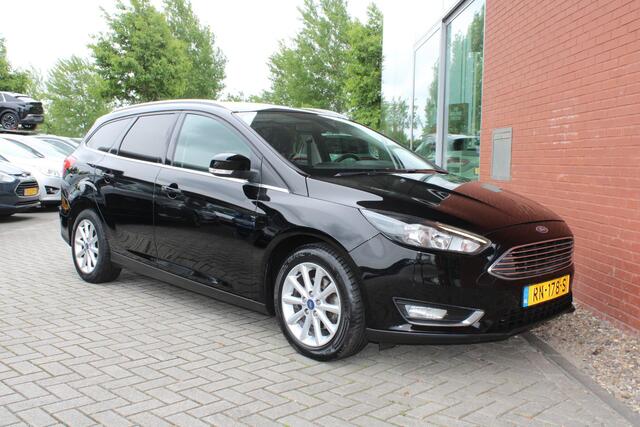 Ford FOCUS Wagon 1.0 EcoBoost 125 PK Titanium | Trekhaak | Cruise Control | Climate Control | Navigatie | Bluetooth Carkit