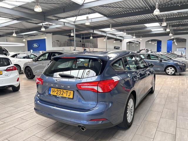 Ford FOCUS Wagon EcoBoost 125pk Titanium | Clima | Cruise | Led | Parkeersens. V&A | Keyless |
