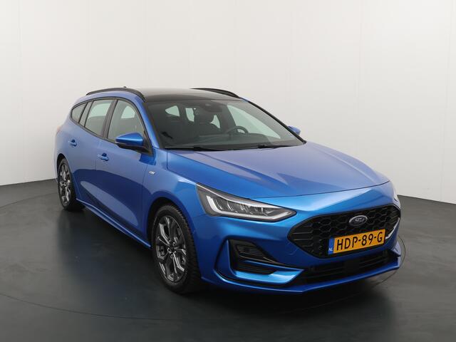 Ford FOCUS Wagon EcoBoost Hybrid 125 pk ST Line | Trekhaak | Pano | Winter Pack | B&O | Adapt. Cruise | AGR | 4 seiz. banden | garantie tm 2028