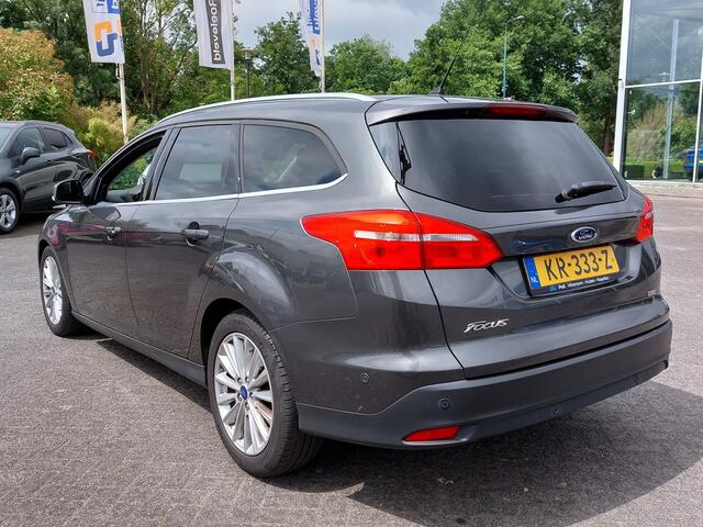 Ford FOCUS Wagon 1.0 EcoBoost 125pk Titanium | Origineel NL | Navi | Apple Carplay+Android Auto | Bi-Xenon | SONY Sound | Clima | Cruise | Keyless Entry | Pdc V+A+Assist+Camera | Privacy Glass | 17''lm