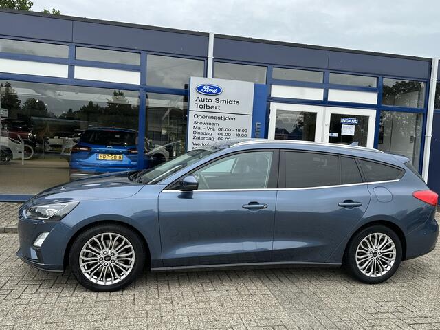 Ford FOCUS Wagon 125PK EcoBoost Titanium Business | Keyless | Clima | Winterpack | Trekhaak | Adapt. Cruise | Park. Assist | AR camera | Zeer compleet