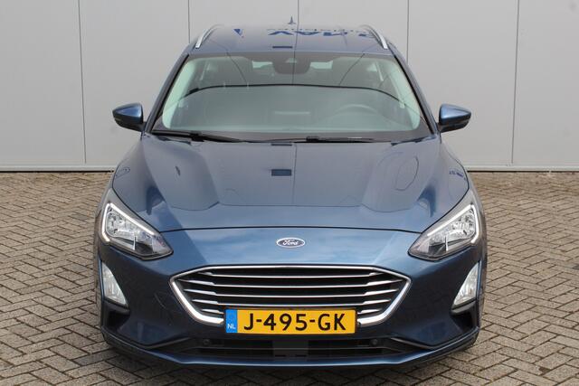 Ford FOCUS Wagon 1.5 EcoBlue Titanium Stoel, stuur en vooruit verwarming , Bluetooth, Parkeersensoren V+A, Camera, Duozone climate, super nette fijn rijdende Focus voor nog jaren plezier.