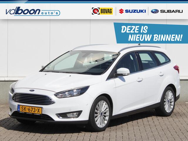 Ford FOCUS Wagon 1.0 Titanium | Navi | Cruise | Park sens | Trekhaak