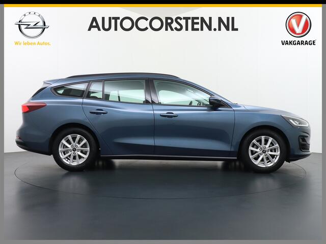 Ford FOCUS Wagon T100PK Navi Apple Carplay Android Connected Airco Cruise Control Keyless Led Lane Assist PDC TPMS Lmv EasyFold DAB Rijstrooksensor met correctie Wifi Bluetooth Connected services A-label EURO6 Origin.NLse auto