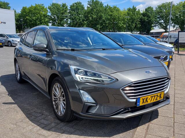 Ford FOCUS Wagon 1.0 EcoBoost 125pk Titanium Business | Navi | Apple Carplay+Android Auto | Clima | Adap.Cruise | Led Koplampen | Keyless Entry | Pdc V+A | Rijstrook+Licht+Regensensor | Privacy Glass | 17''lm