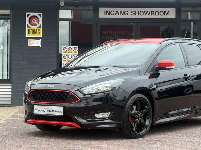 Ford FOCUS 1.0 ST-Line 125 pk apple carplay camera climate ctr spoiler pakket getint glas lmv 18 inch 1e eigenaar