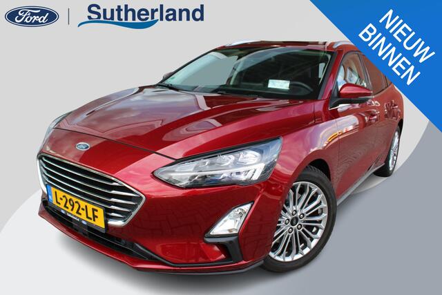 Ford FOCUS Wagon 1.0 EcoBoost 125 PK Titanium Business | Winterpack | 17 Inch Lichtmetalen Velgen | Privacy Glass | Electrische achterklep |Head Up | LED | Adaptieve Cruise Control | Camera | Navi | Climate Control