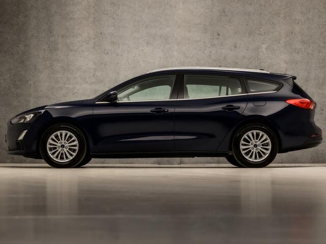 Ford FOCUS Wagon 1.0 EcoBoost Titanium (APPLE CARPLAY, GROOT NAVI, CLIMATE, ADAPTIVE CRUISE, SPORTSTOELEN, KEYLESS, PARKEERSENSOREN, LM VELGEN, LED KOPLAMPEN, NIEUWE APK, NIEUWSTAAT)