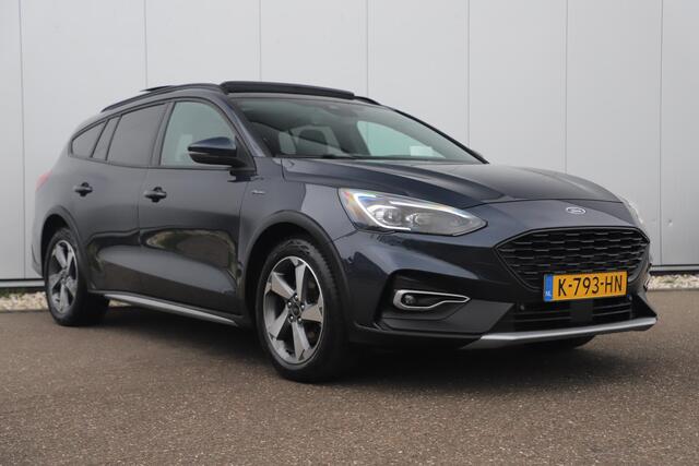 Ford FOCUS Wagon 1.0 EcoBoost Hybrid Active X Business Trekhaak Panoramadak HUD Navigatie Carplay Android Achteruitrijcamera Adaptive Cruise Stuur & Stoelverwarming