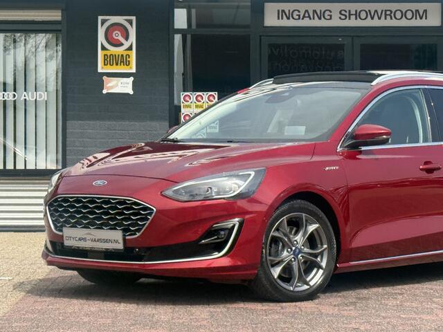 Ford FOCUS Wagon 1.5 EcoBoost Vignale automaat 182 pk full options panoramadak camera navi climate ctr cruise ctr led lmv 17 inch dealer onderhouden