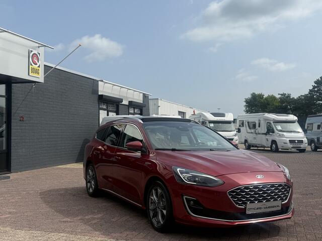 Ford FOCUS Wagon 1.5 EcoBoost Vignale automaat 182 pk full options panoramadak camera navi climate ctr cruise ctr led lmv 17 inch dealer onderhouden