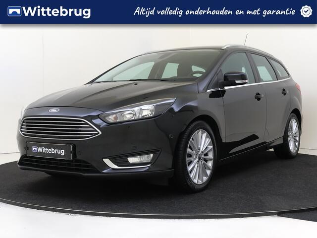Ford FOCUS Wagon 1.0 Titanium | Parkeerhulp voor en achter | Navigatie | Keyless Start | Clima |