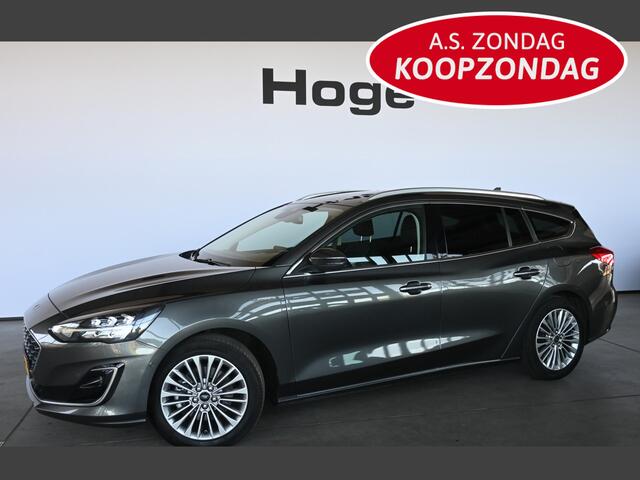 Ford FOCUS Wagon 1.5 EcoBoost Vignale Navigatie Stuur/Stoelverwarming Dealer Onderhouden! Inruil Mogelijk!