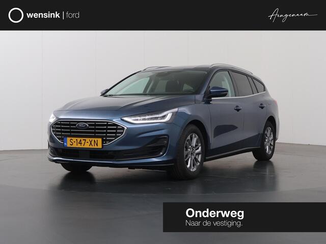Ford FOCUS Wagon 1.0 EcoBoost Hybrid Titanium | Navigatie | Climate Control | Cruise Control | Parkeersensoren |