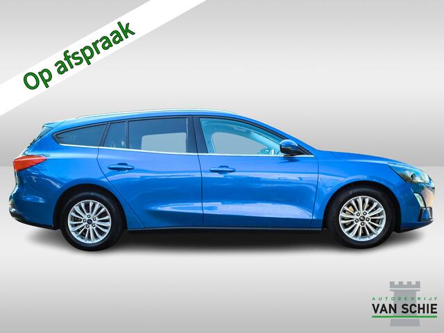 Ford FOCUS Wagon 1.0 EcoBoost Titanium X Business (126 PK) 1e-Eig. & Dealer-Onderh. BOVAG-Garantie. NL-Auto..