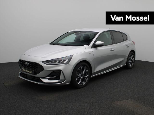 Ford FOCUS ST Line 1.0 125Pk | Navigatie | Apple & Android Carplay | Parkeersensoren Voor & Achter | Camera | Climate Control | Privacy Glass | Cruise Control | Stoel & Stuur Verwarming | Verwarmbare Voorruit | All Season Banden |
