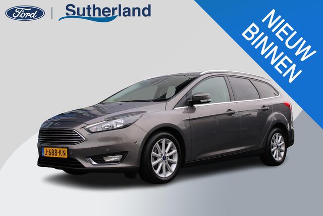 Ford FOCUS Wagon 1.0 Titanium | Automaat | Climate Control | Stoelverwarming | Navigatie | Parkeersensoren | Lichtmetalen Velgen |