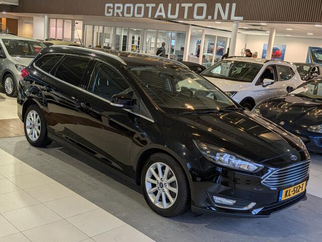 Ford FOCUS Wagon 1.0 Titanium Airco, Cruise Control, Trekhaak, Stuurbekrachtiging