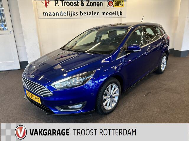 Ford FOCUS Wagon 1.5 TDCI Titanium | Cruise control | Climate control | Park assist | Navigatie | Apple carplay | Nederlands geleverd