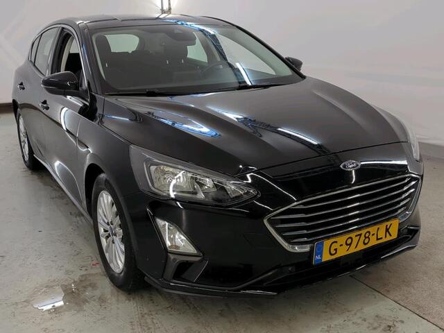 Ford FOCUS 1.0 EcoBoost Titanium Business 1e Eigenaar | NL-Auto | Volledig Onderh | BTW | AF Trekhaak | Carplay | Navi | Full Led | Keyless | PDC | Bots Herkenning | Start/Stop