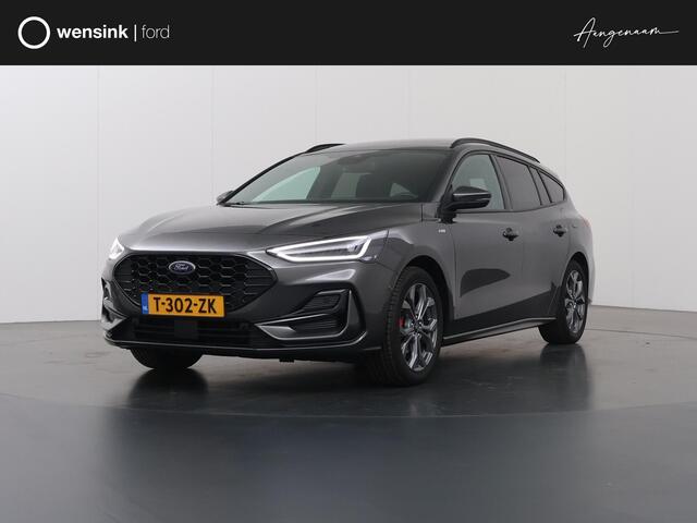 Ford FOCUS Wagon 1.0 EcoBoost Hybrid ST Line X | Elektr wegklapbare trekhaak | Panoramadak | Winterpakket | Adaptieve cruise control | Elektrische achterklep | B&O | Parkeercamera |